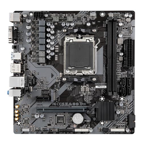 Gigabyte B650M S2H AMD B650 2*DDR5 1*M.2 4*SataIII AM5 HDMI/DisplayPort/VGA mATX Gigabyte