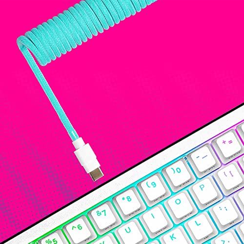 Cooler Master Coiled Keyboard Cable Blue Purple COOLER MASTER