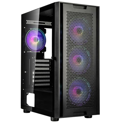 Kolink Observatory Duo ARGB Midi Midi Tower Vetro Temperato No-Power minITX/mATX/ATX/E-ATX Kolink