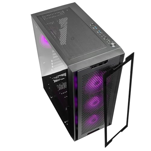 Kolink Observatory Duo ARGB Midi Midi Tower Vetro Temperato No-Power minITX/mATX/ATX/E-ATX Kolink