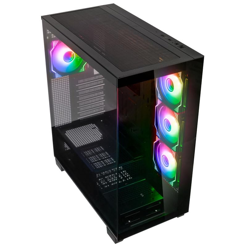 Kolink Unity Arena ARGB Case Mid-Tower Vetro Temperato No-Power minITX/mATX/E-ATX/ATX Kolink