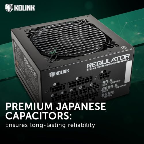 Kolink REGULATOR 1200W Modulare 80+ Gold PFC Attivo ATX 3.0 Kolink
