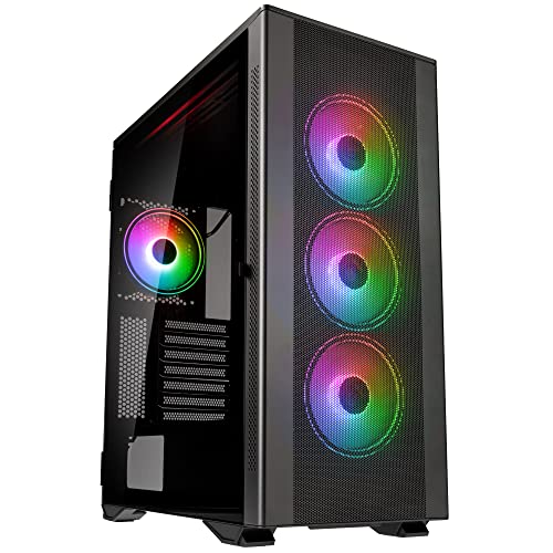 Kolink Stronghold Prism ARGB Middle Tower Vetro Temperato No-Power minITX/mATX/ATX/E-ATX Kolink