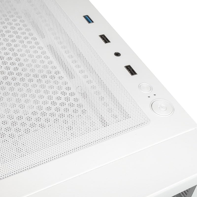 Kolink Observatory MX Glass White ARGB Case Mid-Tower Vetro Temperato No-Power minITX/mATX/ATX Kolink