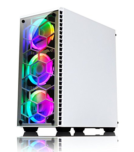 Kolink Observatory ARGB Middle Tower Vetro Temperato No Power minITX/mATX/ATX/E-ATX Bianco Kolink