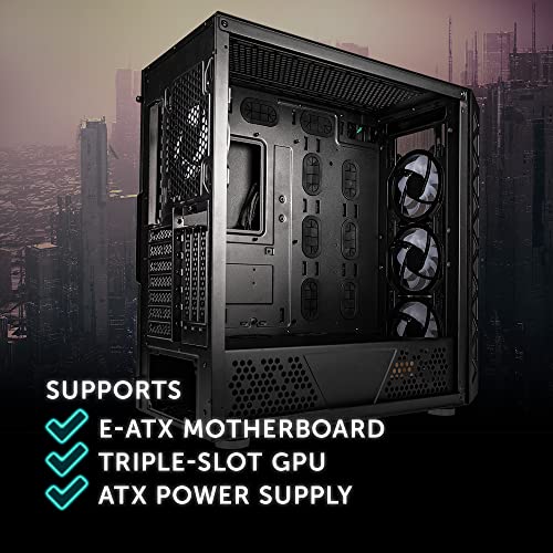 Kolink Citadel Mesh ARGB Midi Tower Vetro Temperato No-Power minITX/mATX/ATX/E-ATX Kolink