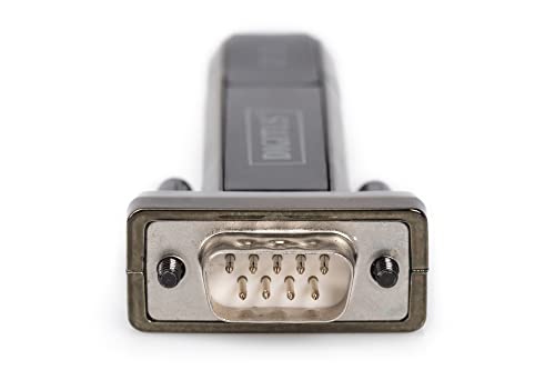 ADATTATORE DIGITUS USB 2.0 "A"/SERIALE RS232 9 PIN MASCHIO - CAVO PROLUNGA CM.80 INCLUSO - Disponibile in 2-4 giorni lavorativi DIGITUS