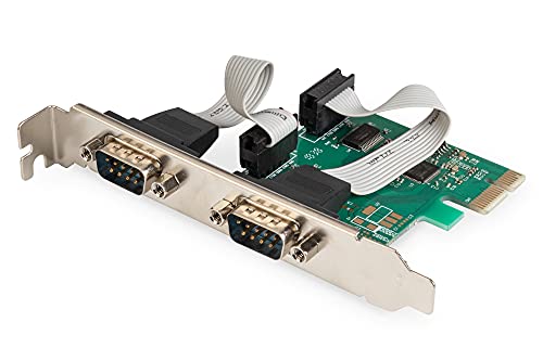Digitus Scheda PCI Express con 2 porte seriali a 9 poli DIGITUS