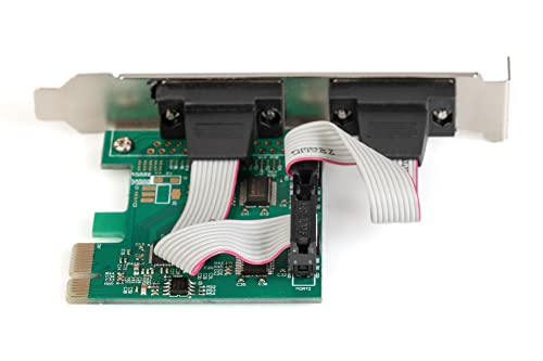 Digitus Scheda PCI Express con 2 porte seriali a 9 poli DIGITUS