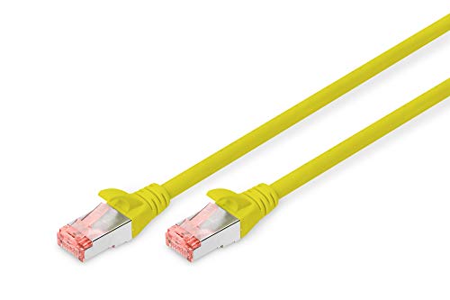 Digitus Cavo di Rete Cat6 Doppia Schermatura 5m Giallo DIGITUS