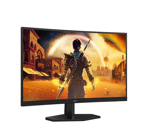AOC C27G42E Monitor Curvo 27" Fast VA 180Hz Full HD 1ms Multimediale 2*HDMI/DisplayPort AOC