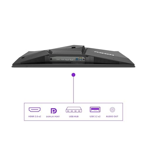 AOC Agon Pro AG276QZD2 Monitor 26,7" QD-OLED 240Hz QHD 0,03ms Multimediale Pivot Hub USB 2*HDMI/2*DisplayPort - Disponibile in 2-4 giorni lavorativi AOC