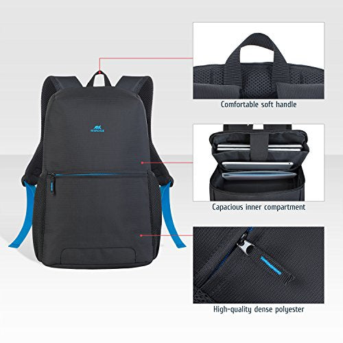 Rivacase 8067 Zaino per Notebook 15.6" Nero RIVACASE