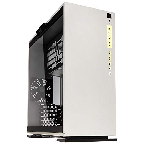 In Win 303C WHITE Middle Tower Paratia laterale vetro temperato - Bianco No-Power mATX/miniITX/ATX INWIN
