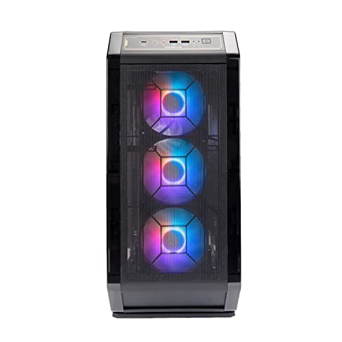In Win AIRFORCE Middle Tower Vetro Temperato No-Power mini ITX/microATX/ATX Nero INWIN