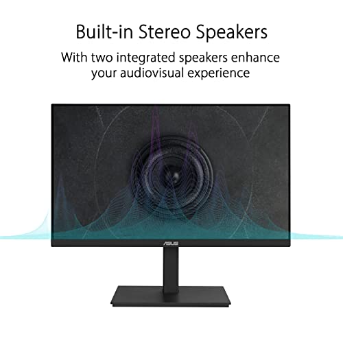 Asus VA24ECPSN Monitor 24" IPS 75Hz FullHD 5ms RJ45 A-Sync Multimediale Type-C HDMI - Disponibile in 2-4 giorni lavorativi ASUS