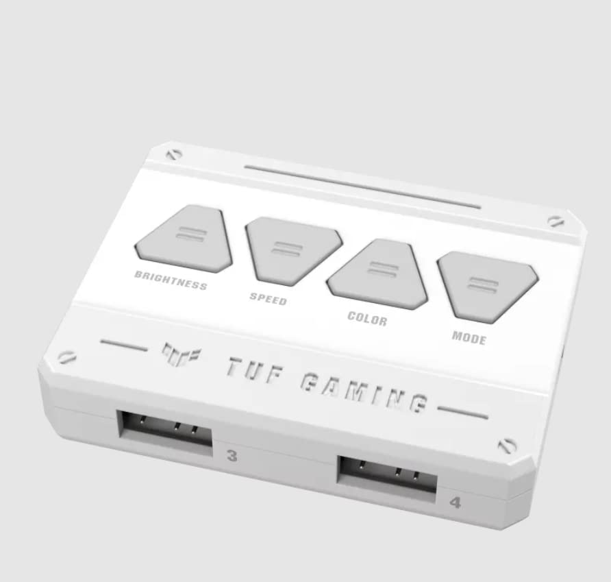ASUS TUF Gaming TF120 White ARGB Kit 3 Ventole 120mm PWM ASUS