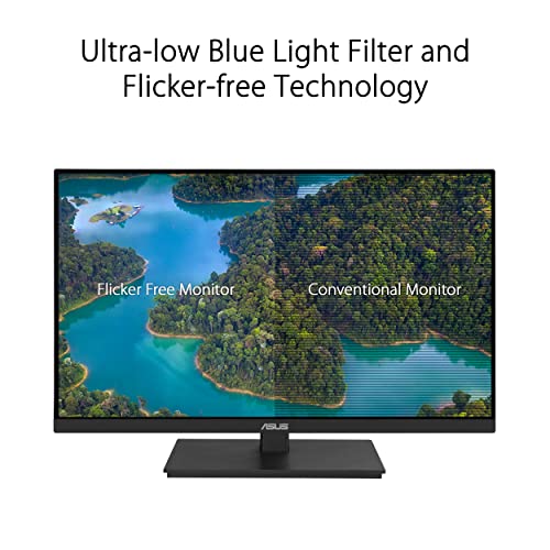 MONITOR ASUS LED 27" Wide VA27ECPSN IPS 0,23 2560x1440 5ms 300cd/m²1000:1 2x2W MM PIVOT Reg.inH HDMI DP USB-C Docking - Disponibile in 2-4 giorni lavorativi ASUS
