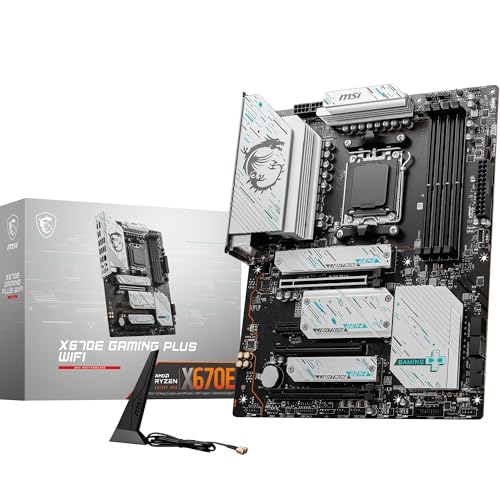 MSI X670E Gaming Plus WIFI AMD X670 4*DDR5 4*M.2 4*SataIII AM5 HDMI/DisplayPort ATX MSI Microstar