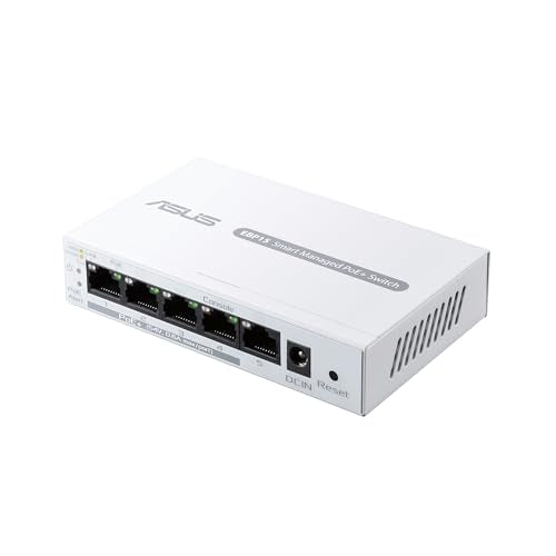 Asus ExpertWiFi EBP15 Switch Managed Gigabit Ethernet 5 Porte PoE ASUS