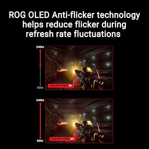 Asus ROG Strix OLED XG27AQDMG Monitor 26,5" WOLED 240Hz QHD 0.03ms Pivot Hub USB 2*HDMI/DisplayPort - Disponibile in 2-4 giorni lavorativi ASUS