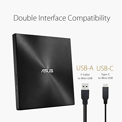 Asus ZenDrive U9M Masterizzatore Slim USB Nero - Disponibile in 2-4 giorni lavorativi ASUS