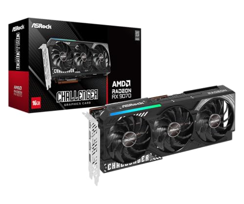 ASRock Radeon RX 9070 Challenger 16GB GDDR6 HDMI/3*DisplayPort PCi Ex 5.0 16x - Disponibile in 2-4 giorni lavorativi AsRock