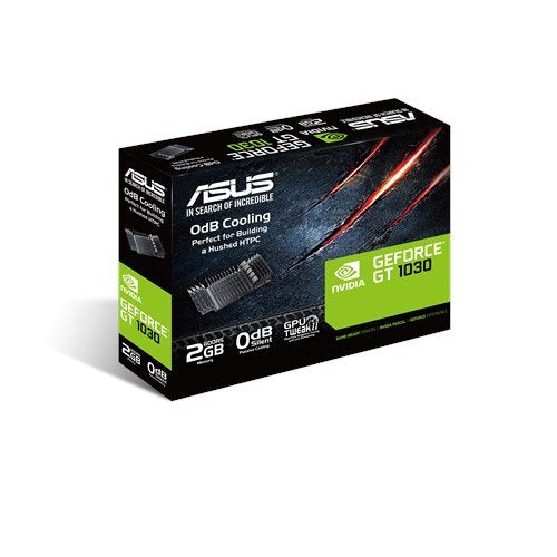 Asus GeForce GT 1030 GT1030-SL-2G-BR 2GB GDDR5 DVI/HDMI PCi Ex 3.0 16x - Disponibile in 2-4 giorni lavorativi ASUS