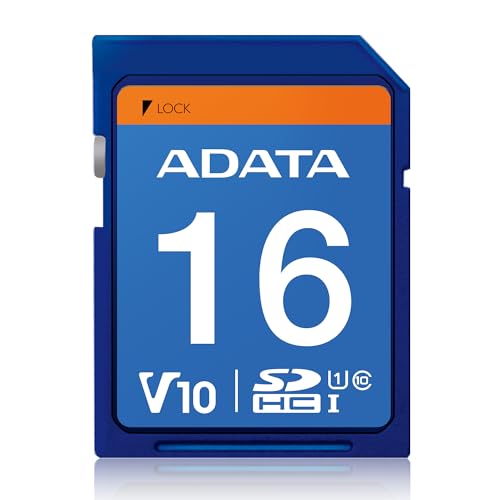 ADATA 16GB SDHC ASDH16GUICL10 Premier 10 30/16 MB/s Classe 10 ADATA