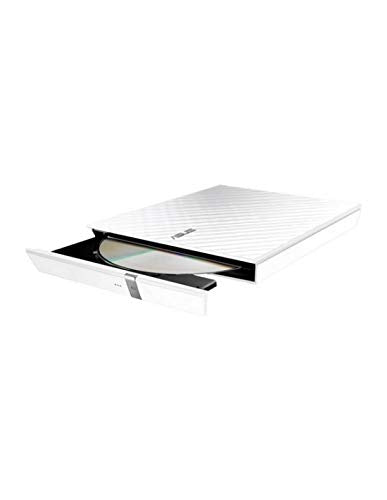 Asus SDRW-08D2SU-WHT DVD Supermulti 8x Esterno SLIM USB Bianco - Disponibile in 2-4 giorni lavorativi ASUS