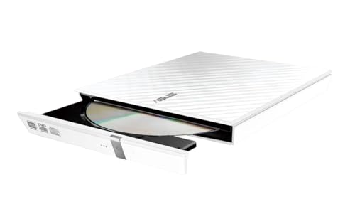 Asus SDRW-08D2SU-WHT DVD Supermulti 8x Esterno SLIM USB Bianco - Disponibile in 2-4 giorni lavorativi ASUS