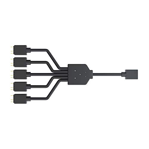 Cooler Master Cavo Splitter 1 a 5 3-Pin LED ARGB GameSIDE&Tech