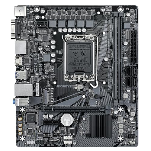 Gigabyte GA-H610M S2H DDR4 V3 Scheda Madre Socket Intel LGA 1700 GameSIDE&Tech