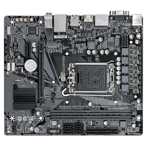 Gigabyte GA-H610M S2H DDR4 V3 Scheda Madre Socket Intel LGA 1700 GameSIDE&Tech