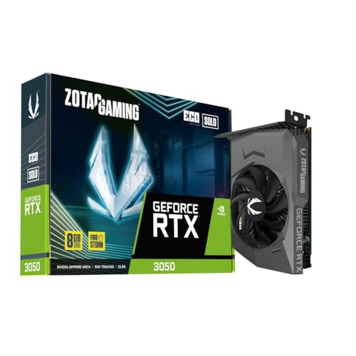 Zotac GeForce RTX 3050 Gaming Eco Solo 8GB GDDR6 HDMI/3*DisplayPort PCI Ex. 4.0 16x - Disponibile in 2-4 giorni lavorativi ZOTAC