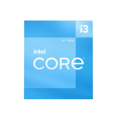 CPU INTEL CORE i3-12100 (ALDER LAKE) 3.3 GHz - 12MB SKT 1700 pin - BOX - BX8071512100 - Disponibile in 2-4 giorni lavorativi INTEL