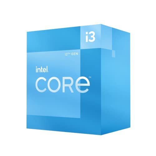 CPU INTEL CORE i3-12100 (ALDER LAKE) 3.3 GHz - 12MB SKT 1700 pin - BOX - BX8071512100 - Disponibile in 2-4 giorni lavorativi INTEL