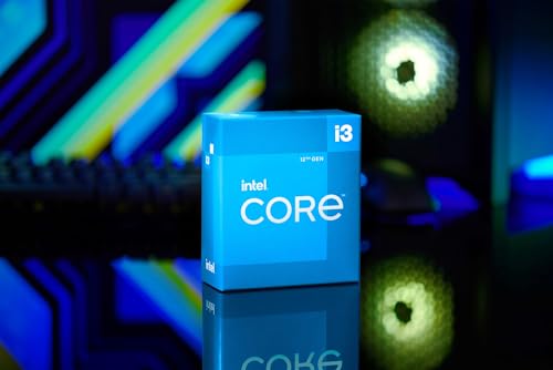 CPU INTEL CORE i3-12100 (ALDER LAKE) 3.3 GHz - 12MB SKT 1700 pin - BOX - BX8071512100 - Disponibile in 2-4 giorni lavorativi INTEL