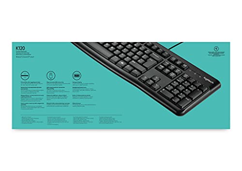 Logitech K120 tastiera USB LAYOUT USA LOGITECH