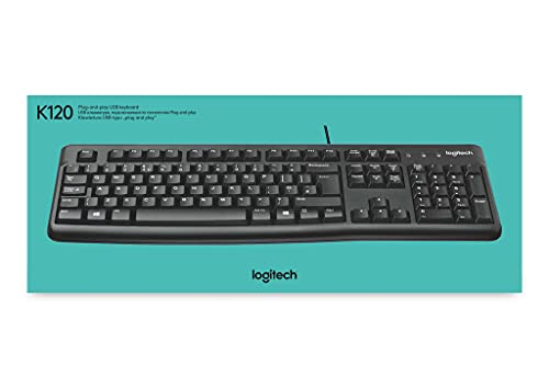 Logitech K120 tastiera USB LAYOUT USA LOGITECH