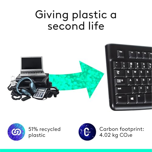 Logitech K120 tastiera USB LAYOUT USA LOGITECH