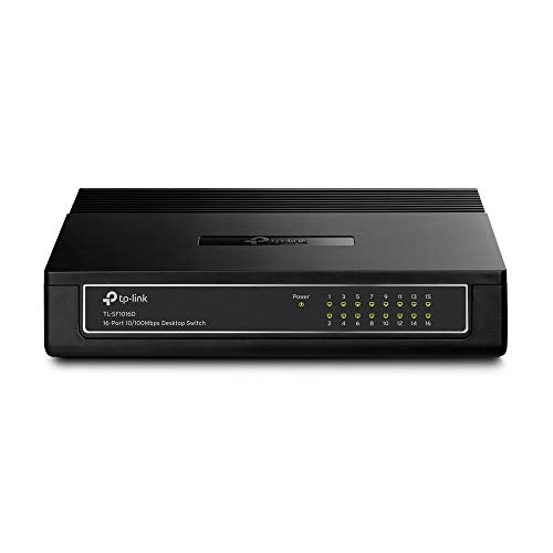 Switch Ethernet 16 Porte RJ45 10/100 Mbps TP-Link TL-SF1016D GameSIDE&Tech