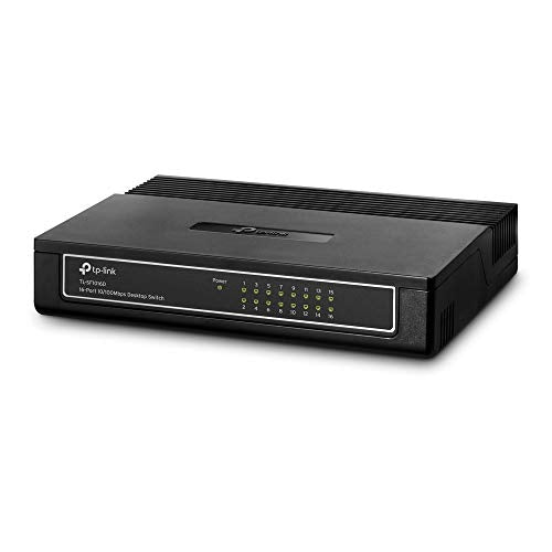 Switch Ethernet 16 Porte RJ45 10/100 Mbps TP-Link TL-SF1016D GameSIDE&Tech