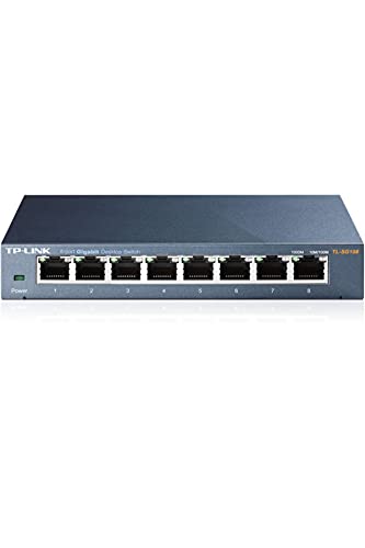 TP-Link TL-SG108E Switch Smart Gigabit 8 porte - Disponibile in 2-4 giorni lavorativi TP-LINK