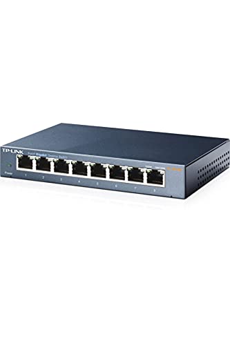 TP-Link TL-SG108E Switch Smart Gigabit 8 porte - Disponibile in 2-4 giorni lavorativi TP-LINK