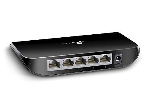 Switch Ethernet 5 Porte RJ45 10/100/1000 Mbps TP-Link TL-SG1005D GameSIDE&Tech