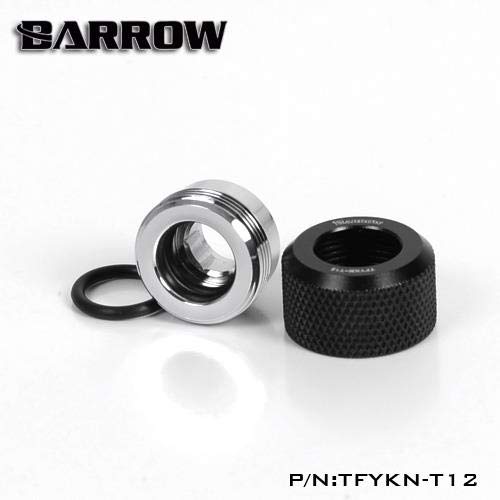 Barrow TFYKN-T12 Connettore Fitting Dritto Tubo Rigido 12mm Verde - Disponibile in 2-4 giorni lavorativi Barrow