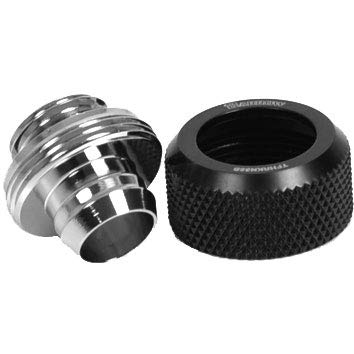 Barrow TFHRKN38B Connettore Compression Dritto G1/4 Tubo Morbido 9.5/12.7mm Nero - Disponibile in 2-4 giorni lavorativi Barrow