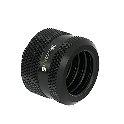 Barrow TYKN-K16 Connettore Fitting Dritto Tubo Rigido 16mm Nero - Disponibile in 2-4 giorni lavorativi Barrow