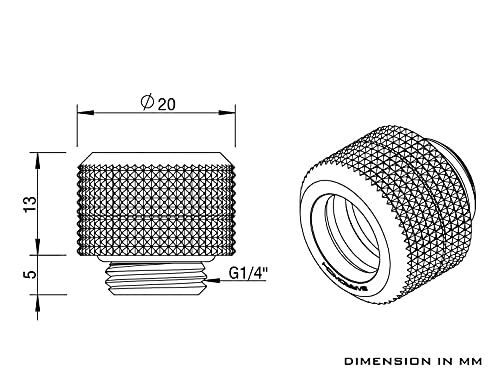Barrow LTYK2Q-03 CPU Waterblock Acrilico Intel 115X Nero - Disponibile in 2-4 giorni lavorativi Barrow